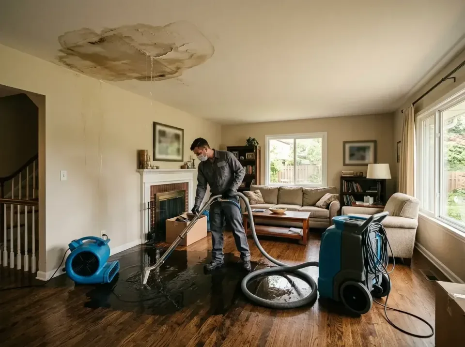 attic-pipe-burst-ceiling-drip-008 — frequently asked questions, Water Damage Restoration & Carpet Care in Winner, SD